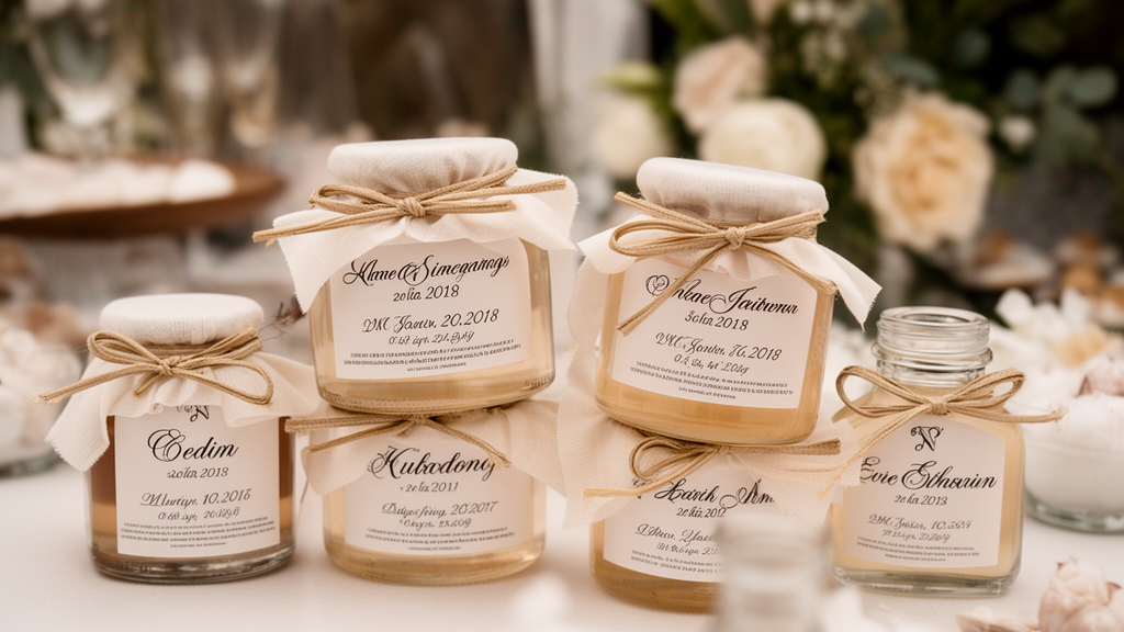 Personalized Wedding Favors for a Memorable Touch